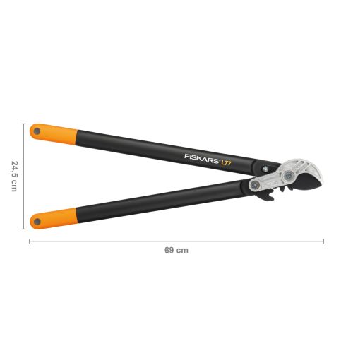 Контактний сучкоріз Fiskars PowerGear™ L77 L (1000583)