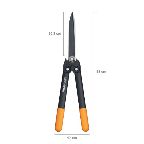 Ножиці для живоплоту Fiskars PowerGear™ HS72 (1000596)