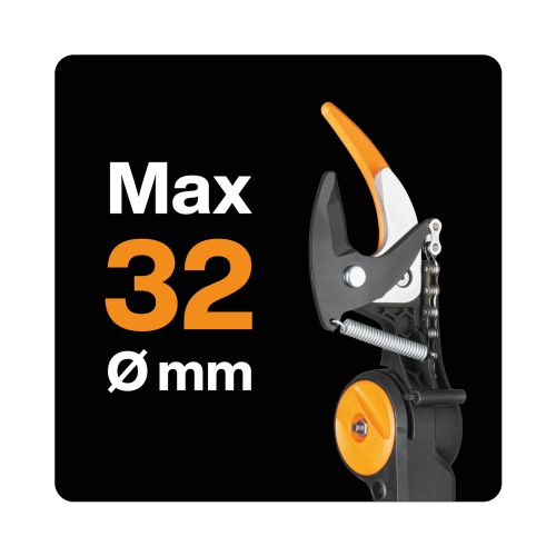 Телескопічний висоторіз Fiskars PowerGear™ X UPX86 (1023624)