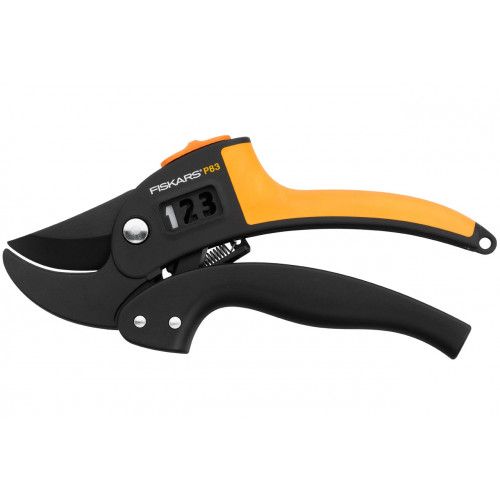 Секатор контактний Fiskars з храповим механізмом Р83 (1000575)