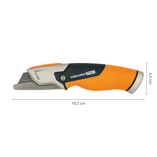 Ніж Fiskars Pro CarbonMax з фіксованим лезом (1027222)