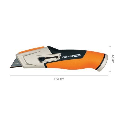 Ніж Fiskars Pro CarbonMax з висувним лезом (1027223)