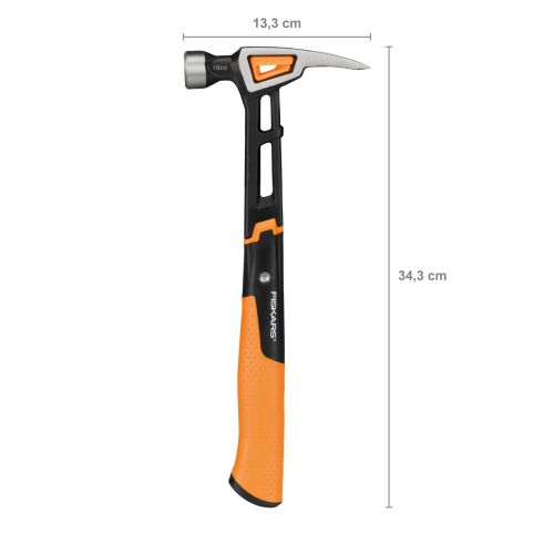 Молоток столярний Fiskars IsoCore (M) (1020213)