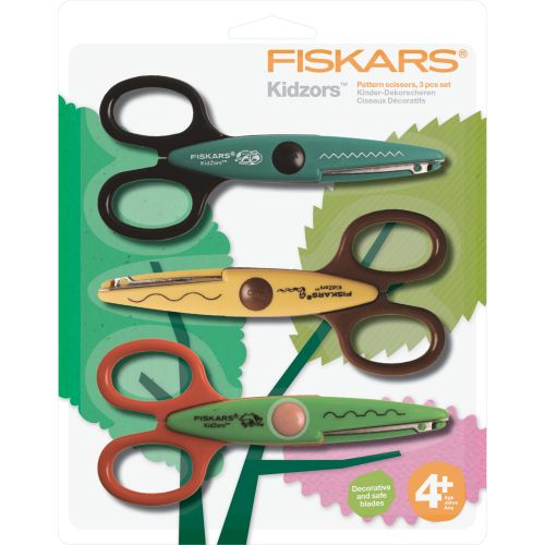 Дитячі ножиці Fiskars Kidzors™ Critters (3 шт) (1003845)