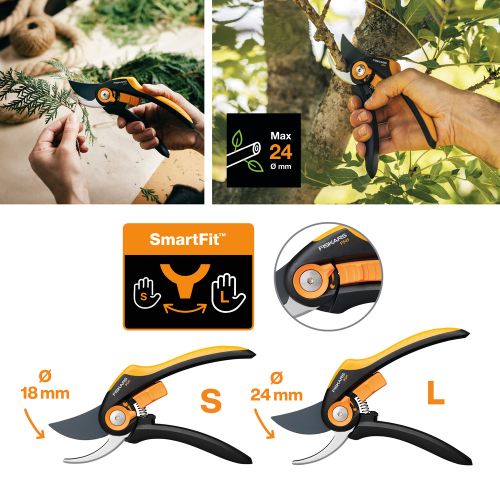 Плоскостной секатор Fiskars Plus™ SmartFit™ P541 (1057169)