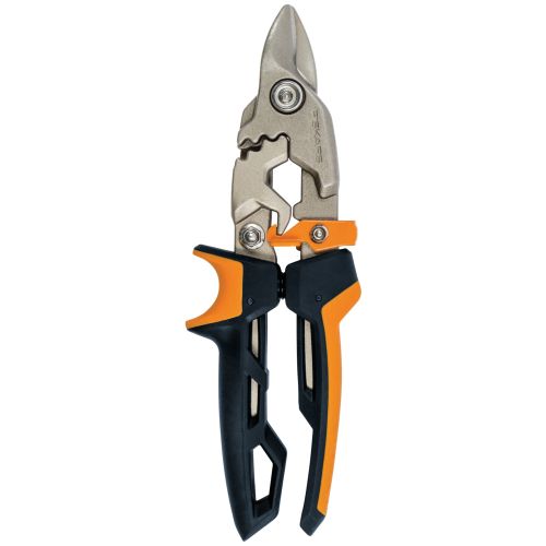 Ножиці Fiskars PowerGear для металу з коротким лезом (1027212)