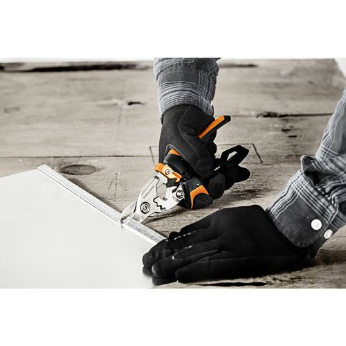 Ножиці Fiskars PowerGear для металу з коротким лезом (1027212)