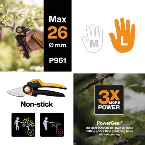 Площинний секатор Fiskars X-series™ L P961 (1057175)