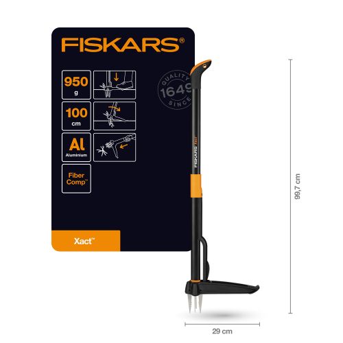 Інструмент для видалення бур'янів Fiskars Xact™ (1020126)