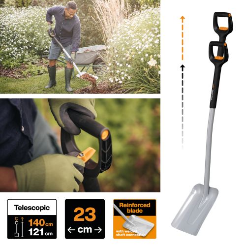 Телескопічна лопата Fiskars Xact™ (1066734)