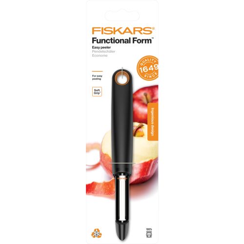 Овочечистка з рухомим лезом Fiskars Functional Form (1014419)