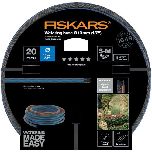 Садовий шланг Fiskars діаметром 13 мм (20 м) Q5 (1027107)