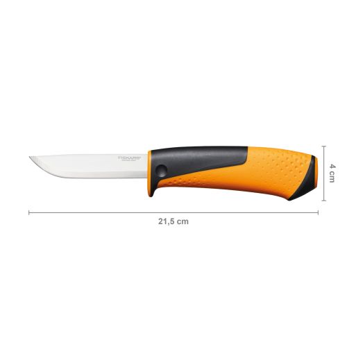 Універсальний ніж Fiskars Pro з точилом (1023618)